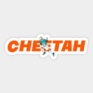 tyreek the cheetah Sticker